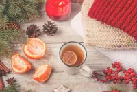 Пазл Зимний чай