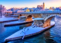 Пазл Зимний день