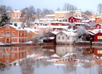 Пазл Зимний Порвоо