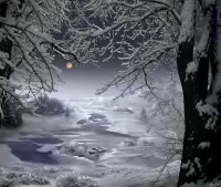 Пазл Зимний сон