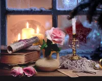 Пазл Зимний вечер