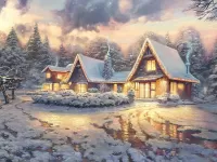 Пазл Зимняя сказка