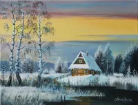Пазл Зимушка зима