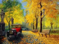 Пазл Золотая осень 