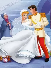 Пазл Золушка и Принц