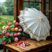 Пазл Зонтик