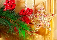 Пазл Звезда для ёлки